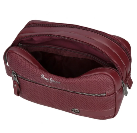 Borseta mana dama Pepe Jeans Sprig bordo 21 x 13.5 x 11 cm [3]