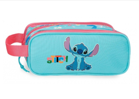 Accesorii personale și beauty - Borseta de mana fete Disney Aloha Stitch 3 compartimente 22 x 10 x 9 cm