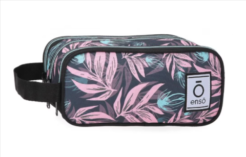 Accesorii personale și beauty - Borseta mana fete Enso Fleur Leaves 22 x 10 x 9 cm