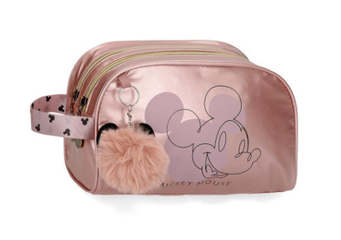 Ingrijire personală copii - Trusa de toaleta Mickey roz orhidee 21 x 13.5 x 11 cm
