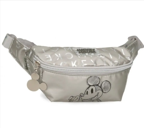 Accesorii personale și beauty - Borseta talie fete Mickey Disney 100 gri argintiu 20 x 9.5 x 6 cm