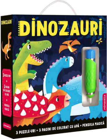 Noutăți Librăria Compas - Joc educativ Puzzle – Dinozauri