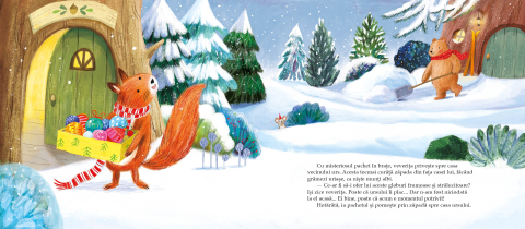 Bradul de Craciun si cei patru prieteni - Sylvain Zorzin [4]