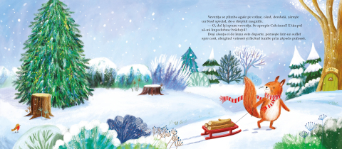 Bradul de Craciun si cei patru prieteni - Sylvain Zorzin [2]