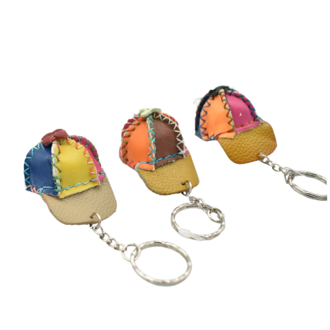 Breloc sapca piele 10 cm [2]