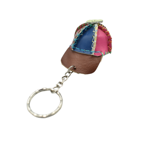 Breloc sapca piele 10 cm [4]