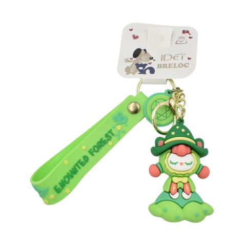 Breloc 13 cm Enchanted Forest diverse culori [4]