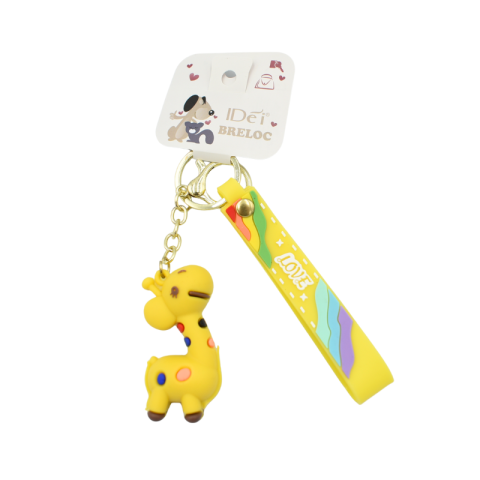 Breloc Girafa Love 12 cm [3]