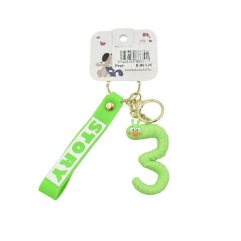 Breloc numere cu animale culori diferite [2]