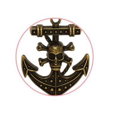 Breloc metalic ancora 10 cm [1]