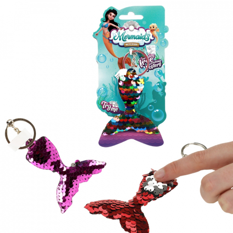 Casă și decorațiuni - Breloc coada de sirena paiete reversibile Toi-Toys