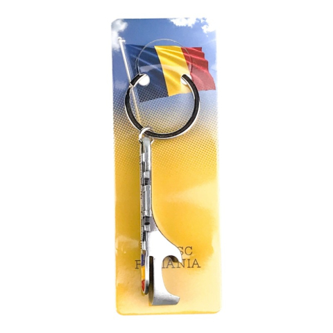 Breloc metalic cu desfacator sticle 2x10 cm Bucuresti [3]