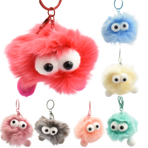 Breloc din plus Animal 10x12 cm diverse culori [1]