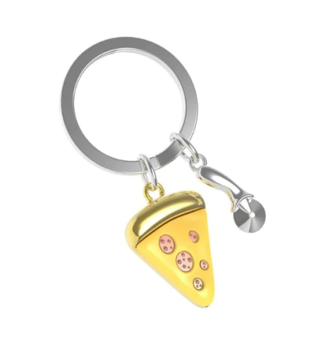 Casă și decorațiuni - Breloc Metalmorphose Pizza Slice
