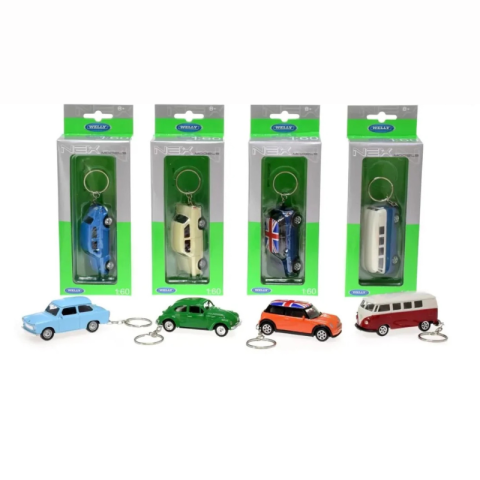 Noutăți Librăria Compas - Breloc masinuta metalica modele auto populare