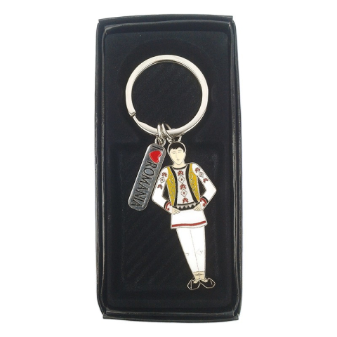 Breloc metal 4x11 cm Romania [2]