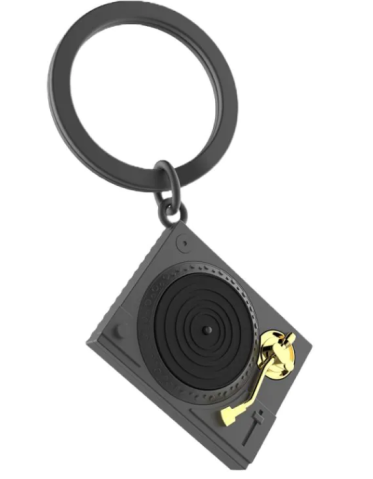 Casă și decorațiuni - Breloc Metalmorphose Turntable cu pick-up