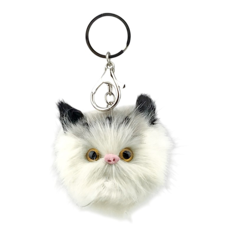 Breloc pisica 12 cm culori diferite [4]