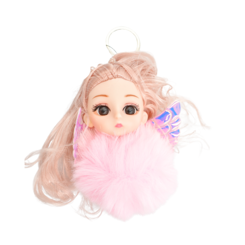 Breloc plus bebe cu aripi 8 cm diferite culori [6]