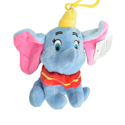 Breloc plus elefant Dumbo 12 cm diferite culori [1]