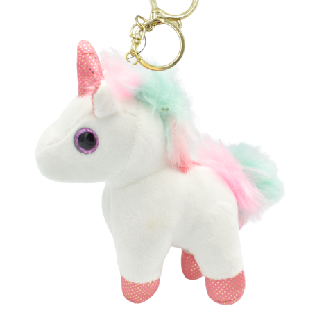 Breloc plus unicorn culori diferite 12 cm [3]