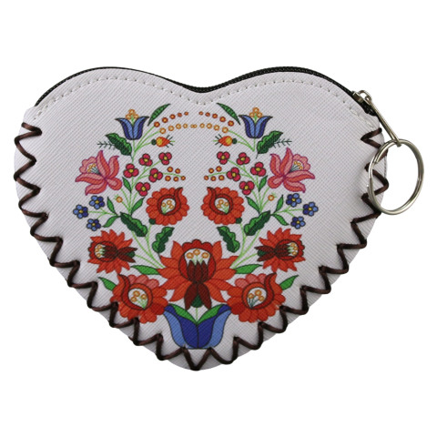 Casă și decorațiuni - Breloc tip portchei suvenir 12x10 cm Motive florale