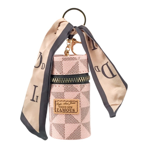 Breloc din plastic in forma de mini portofel pentru monede 5x15 cm [4]