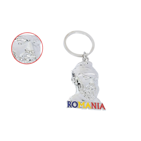 Brelocuri - Breloc Chip de dac Romania 9 cm