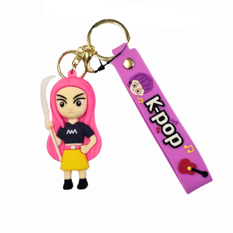 Breloc silicon figurina K-Pop Demon Hunters modele diferite [3]