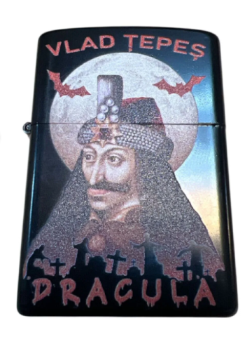 Noutăți Librăria Compas - Bricheta metal Dracula 5.5 x 3.5 cm
