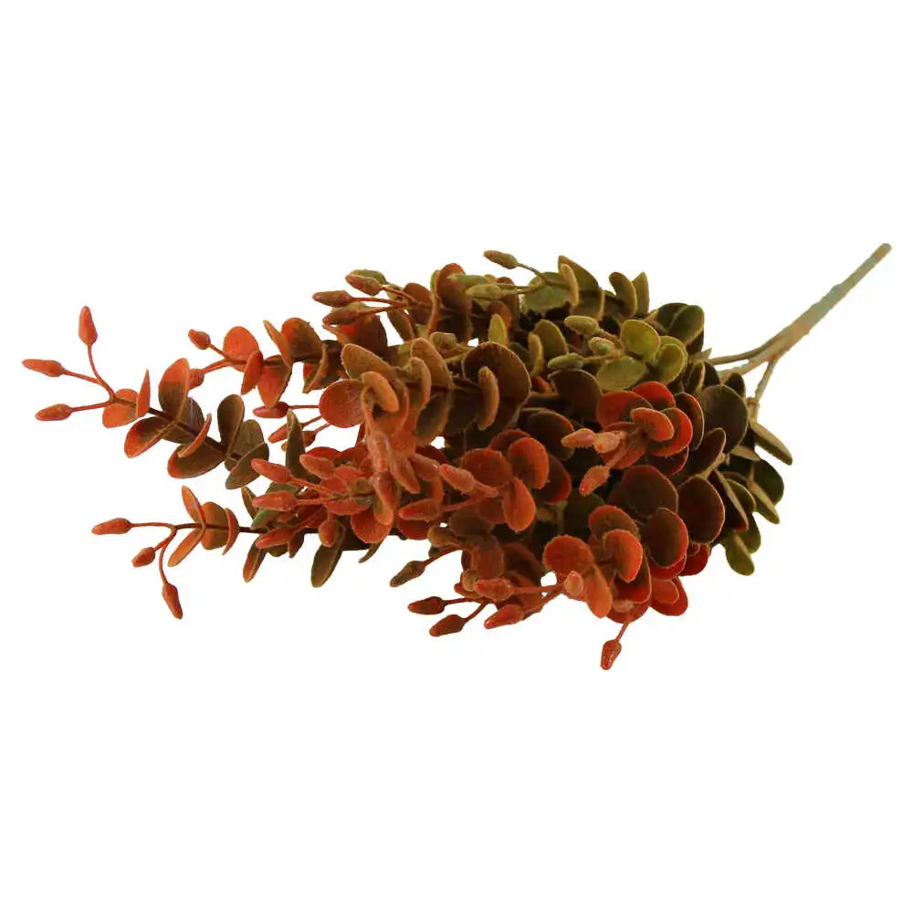 Ornamente și figurine decorative - Buchet frunze toamna 39 cm maro