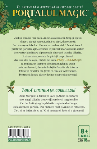 Buna dimineata, gorilelor! – Mary Pope Osborne [1]