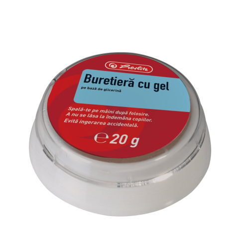 Elastice și buretiere - Buretiera cu gel glicerina 20g Herlitz