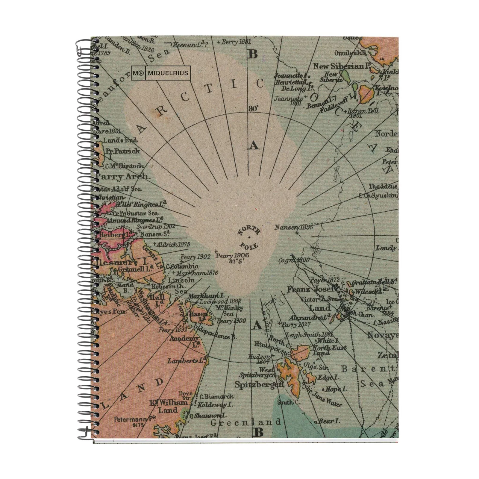 Caiete matematică - Caiet A4 de matematica Miquelrius EcoMaps 80 file