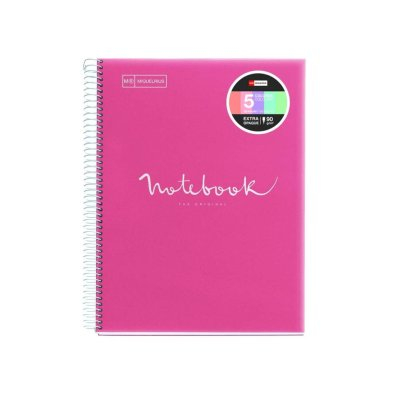 Caiete dictando - Caiet 5 A5 120 file 90 gr PP dictando Emotions pink