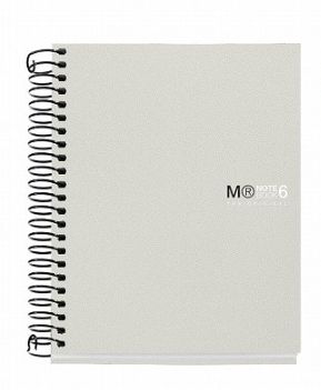 Caiete matematică - Caiet A6 de matematica Miquelrius Notebook 6 Grey 150 file
