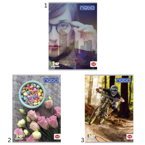 Caiete matematică - Caiet A4 48 file matematica Nebo