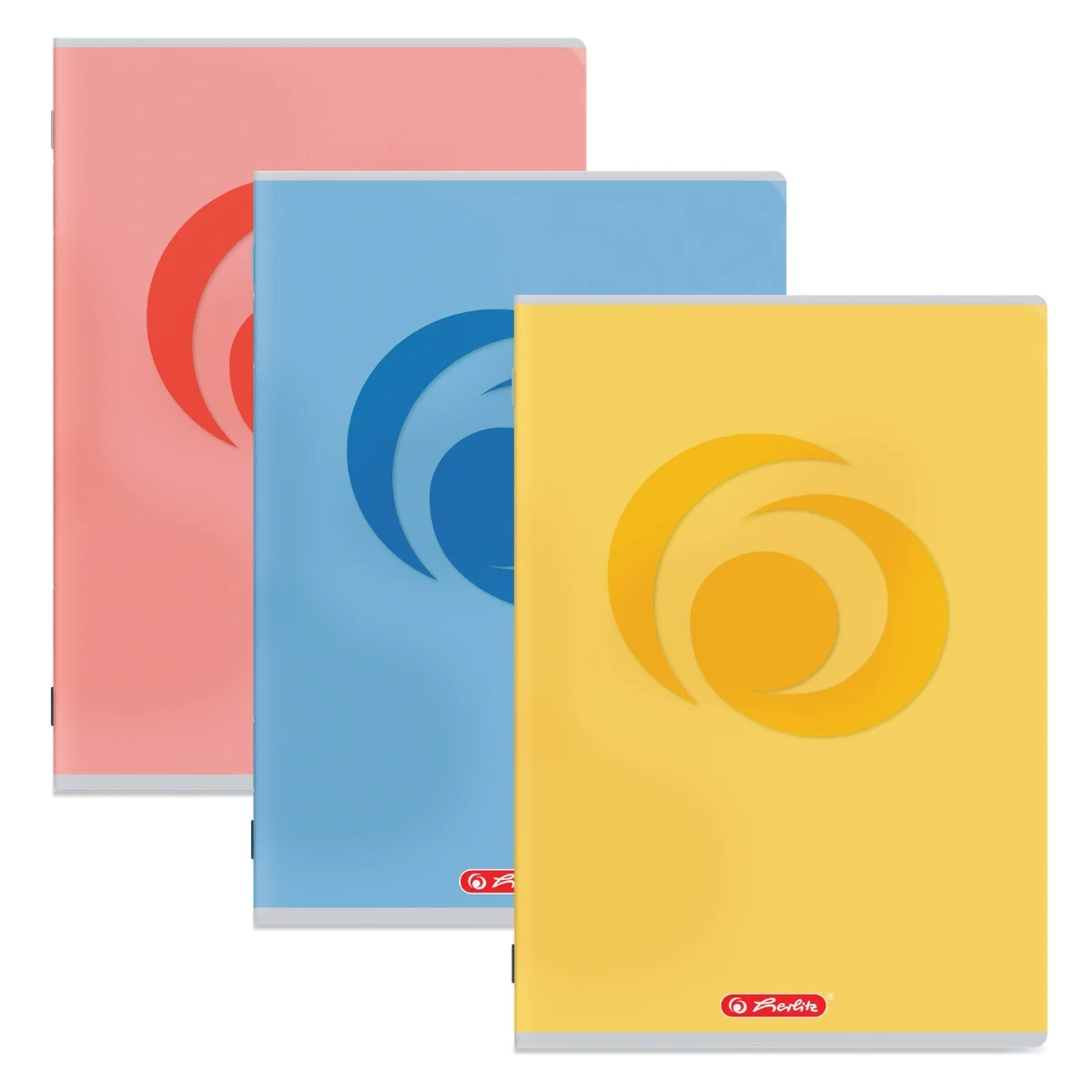 Caiete dictando - Caiet A4 48 file dictando 70g/mp motiv Rainbow diverse culori