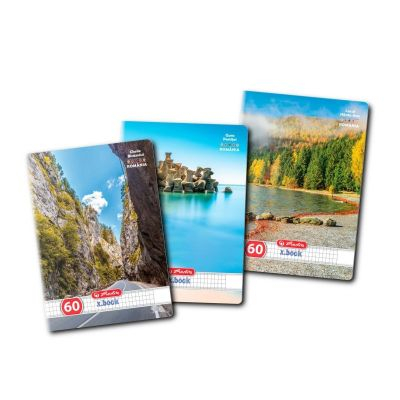 Caiete școlare și hârtie - Caiet A4 60 file matematica Discover Romania Herlitz