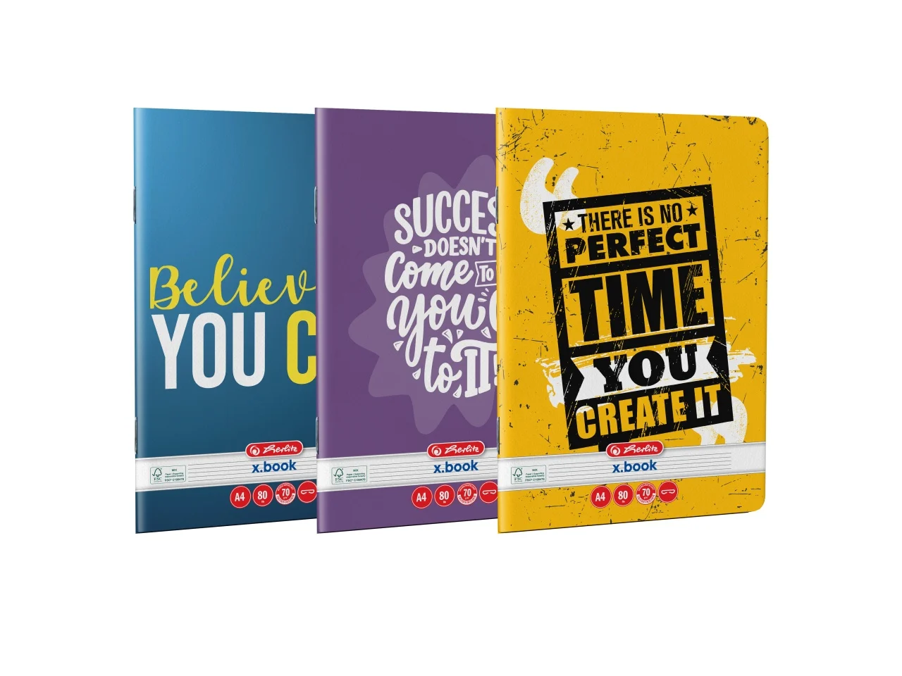 Caiete dictando - Caiet A4 80 file dictando Quotes Herlitz
