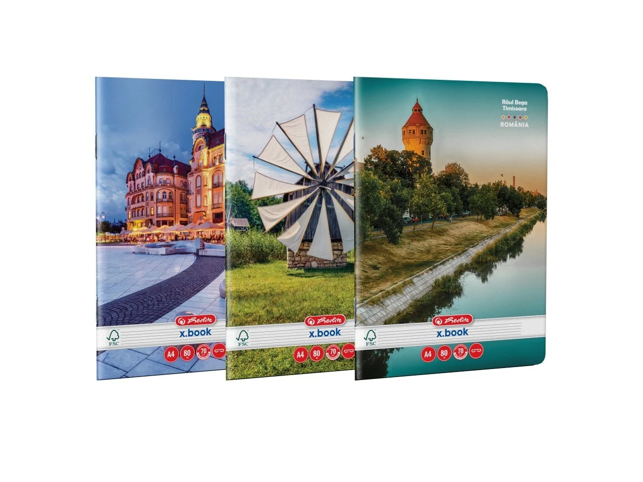 Caiete dictando - Caiet A4 80 file dictando Romania Herlitz