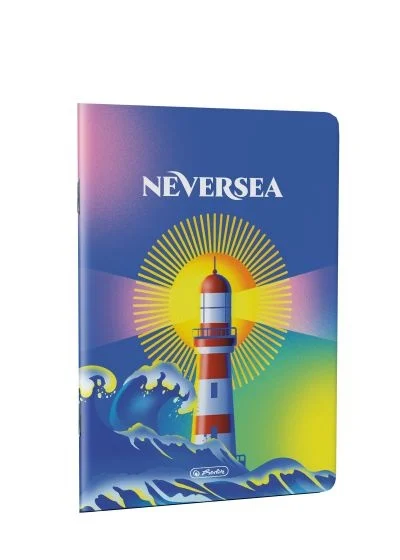 Caiet A4 80 file matematica Neversea Herlitz [3]