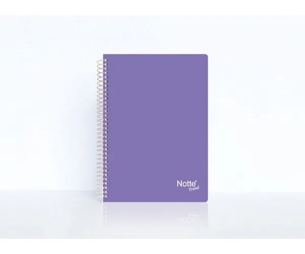 Caiet A4 80 file matematica spira PP trend Notte [5]