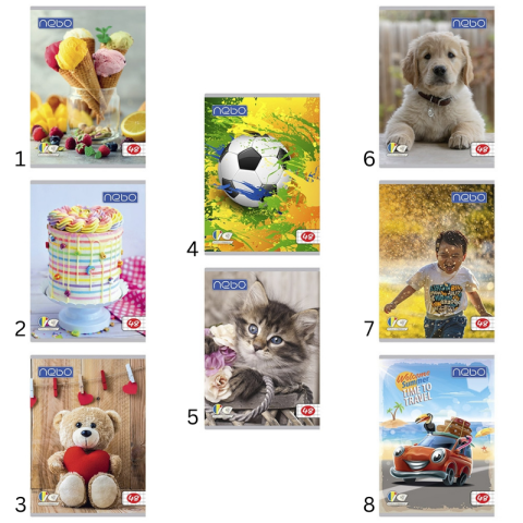 Caiete matematică - Caiet A5 48 file matematica Nebo