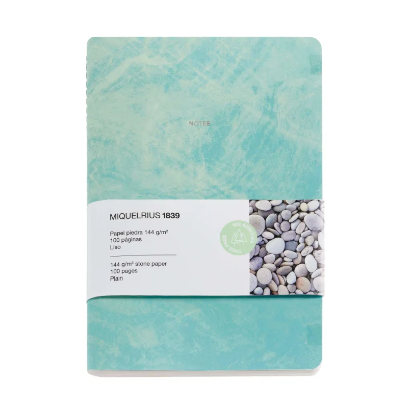 Caiete foi veline - Caiet A5 50 file veline Green Stone Paper Miquelrius