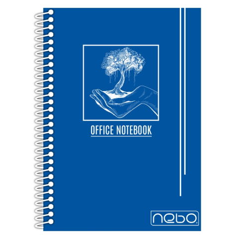 Caiet A5 80 file AR coperta PP cu spira NEBO Matematica [5]