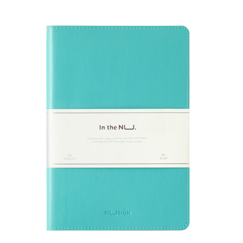 Noutăți Librăria Compas - Caiet birou A5 96 file dictando coperta imitatie piele bleu Deli