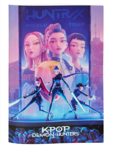 Rechizite școlare - Caiet capsat A4 matematica K-Pop Demon Hunters