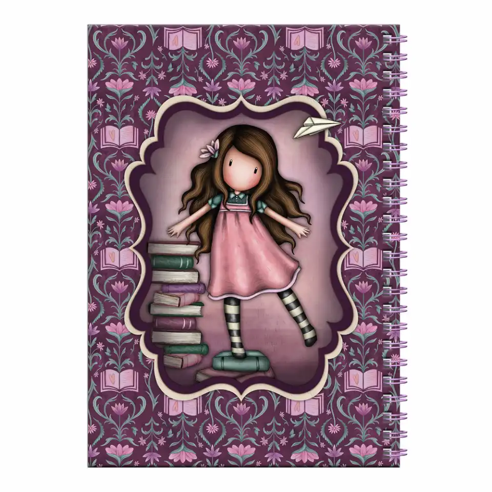 Planificare și agende - Set caiet A5 Gorjuss New Heights 160 pagini cu accesorii papetarie