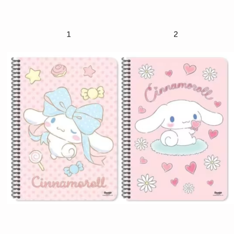 Caiet cu spirala Cinnamoroll 17 x 25 cm 60 file diverse modele [1]
